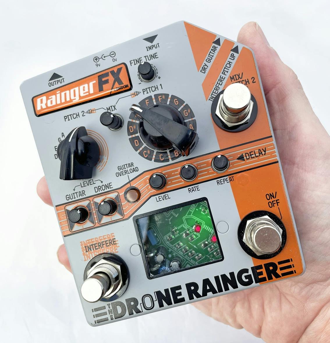 Rainger FX Drone Rainger Digital Delay Pedal - Andertons Music Co.